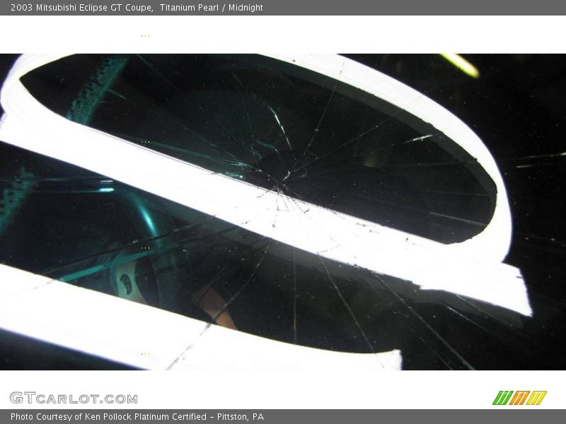 Titanium Pearl / Midnight 2003 Mitsubishi Eclipse GT Coupe