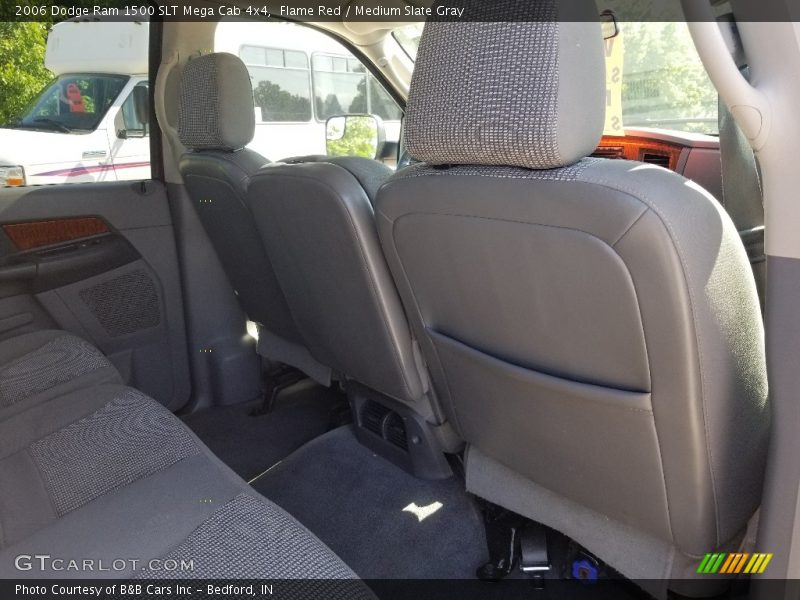 Flame Red / Medium Slate Gray 2006 Dodge Ram 1500 SLT Mega Cab 4x4