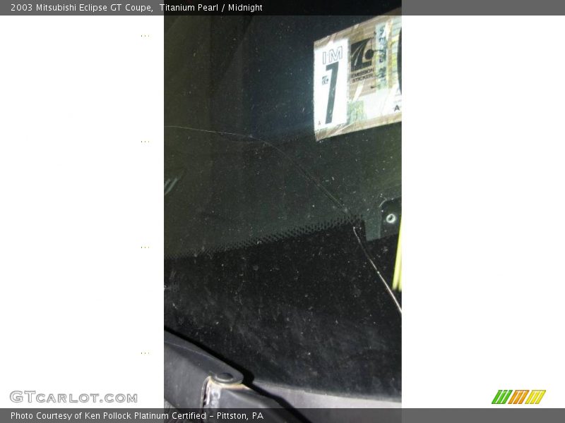 Titanium Pearl / Midnight 2003 Mitsubishi Eclipse GT Coupe