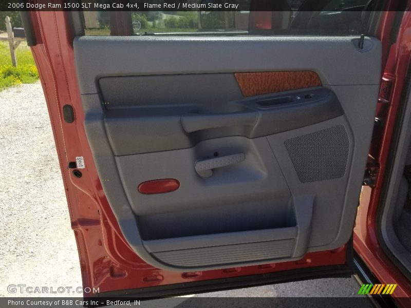 Flame Red / Medium Slate Gray 2006 Dodge Ram 1500 SLT Mega Cab 4x4