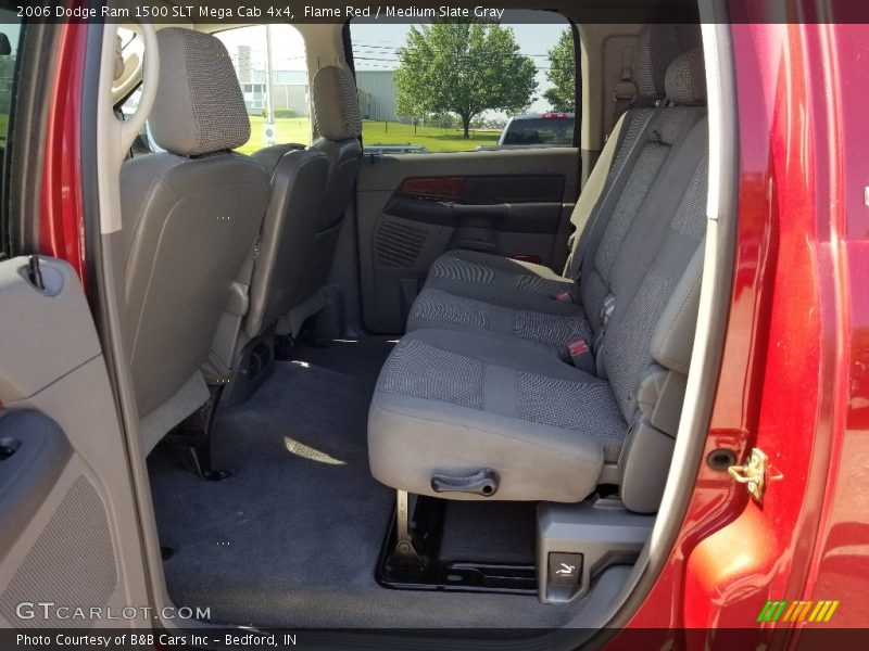 Flame Red / Medium Slate Gray 2006 Dodge Ram 1500 SLT Mega Cab 4x4