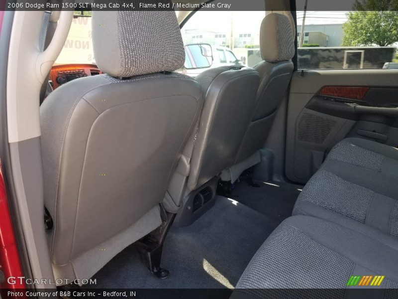 Flame Red / Medium Slate Gray 2006 Dodge Ram 1500 SLT Mega Cab 4x4