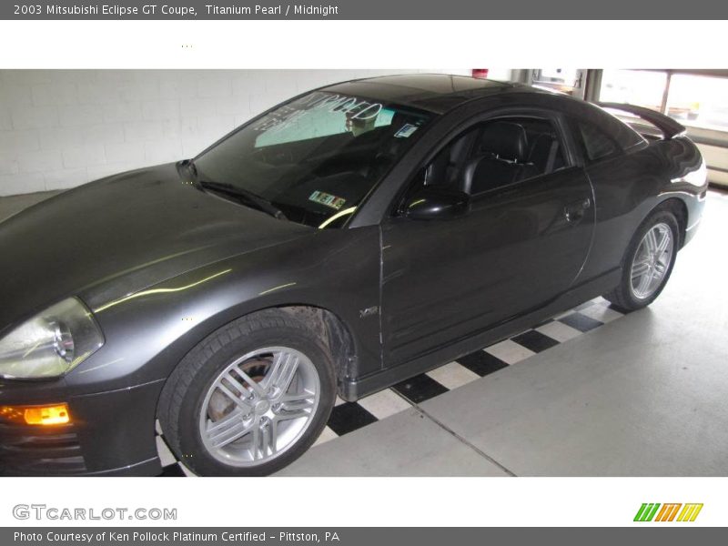 Titanium Pearl / Midnight 2003 Mitsubishi Eclipse GT Coupe