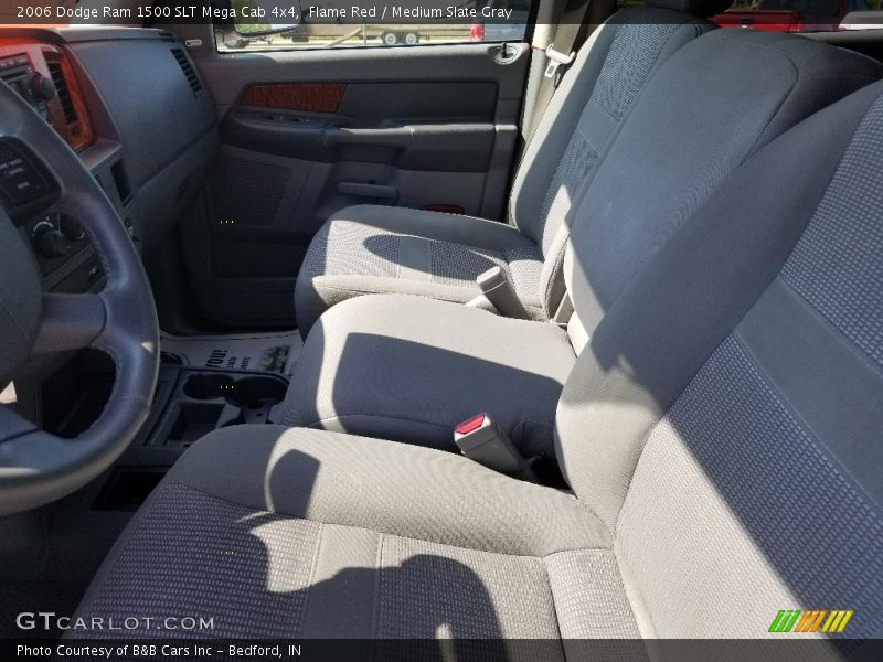 Flame Red / Medium Slate Gray 2006 Dodge Ram 1500 SLT Mega Cab 4x4