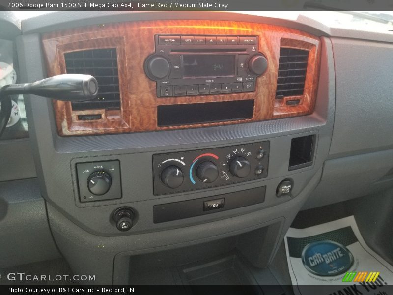 Flame Red / Medium Slate Gray 2006 Dodge Ram 1500 SLT Mega Cab 4x4