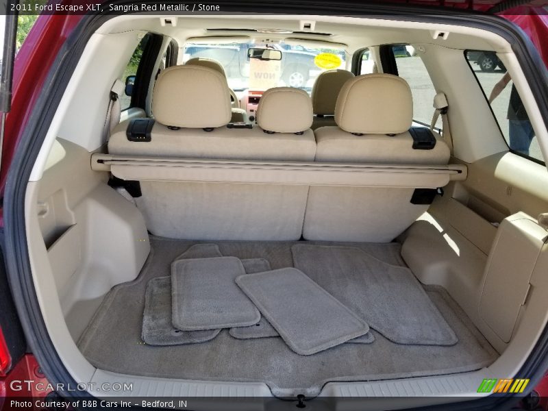 Sangria Red Metallic / Stone 2011 Ford Escape XLT