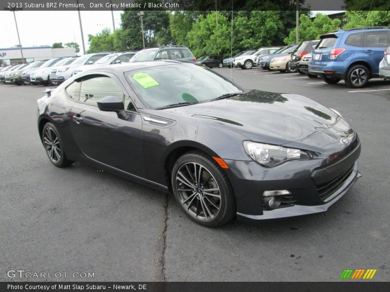 Dark Grey Metallic / Black Cloth 2013 Subaru BRZ Premium