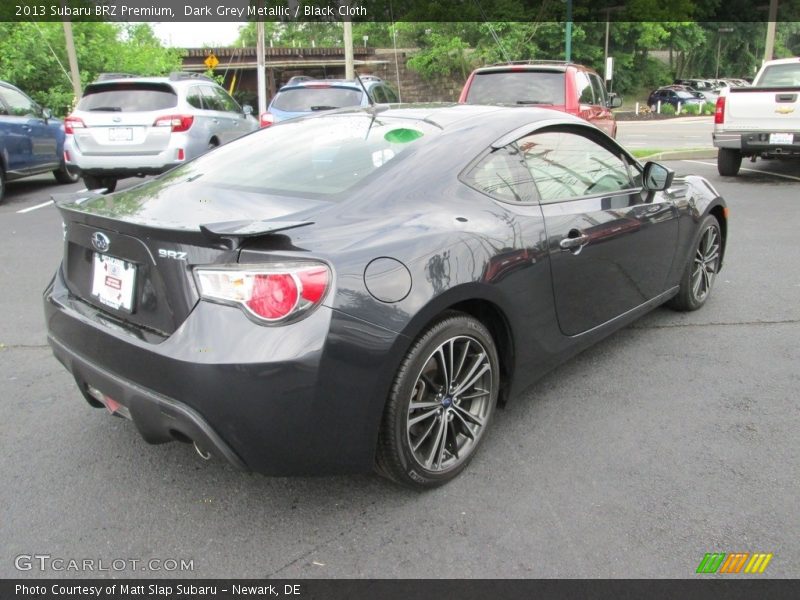 Dark Grey Metallic / Black Cloth 2013 Subaru BRZ Premium