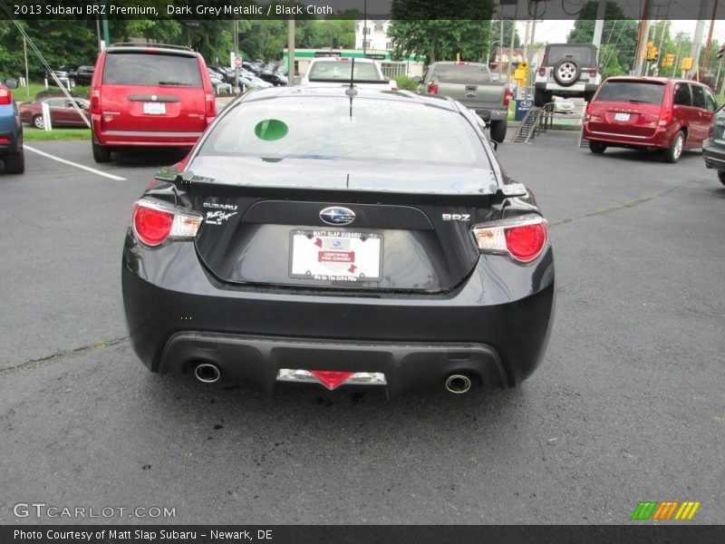 Dark Grey Metallic / Black Cloth 2013 Subaru BRZ Premium