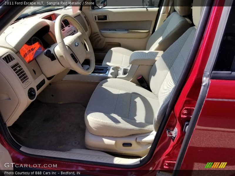 Sangria Red Metallic / Stone 2011 Ford Escape XLT