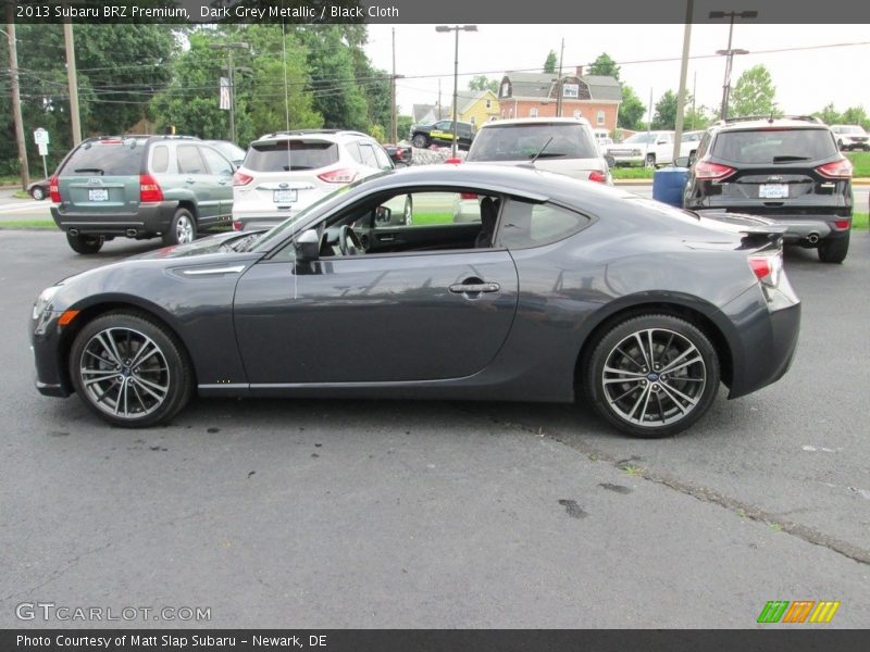 Dark Grey Metallic / Black Cloth 2013 Subaru BRZ Premium