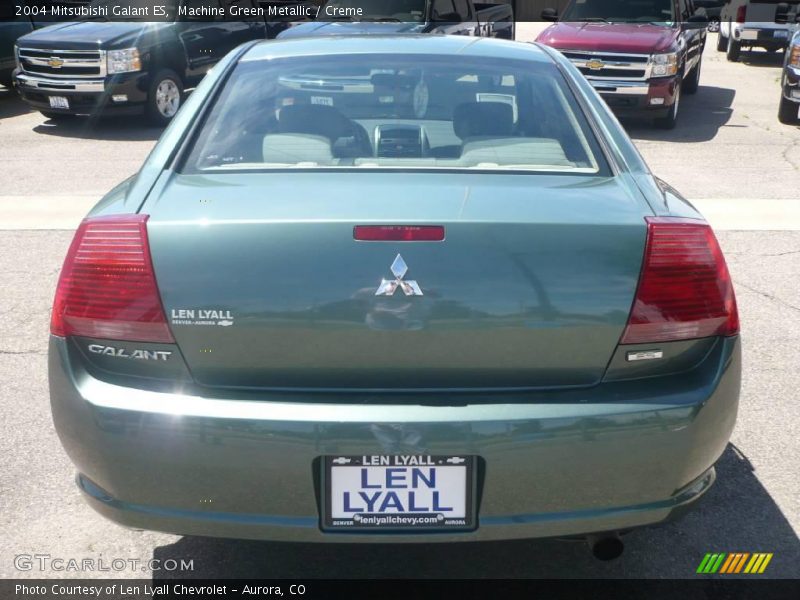 Machine Green Metallic / Creme 2004 Mitsubishi Galant ES