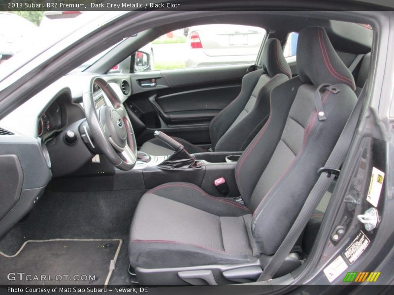 Dark Grey Metallic / Black Cloth 2013 Subaru BRZ Premium