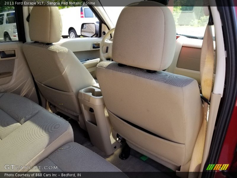 Sangria Red Metallic / Stone 2011 Ford Escape XLT