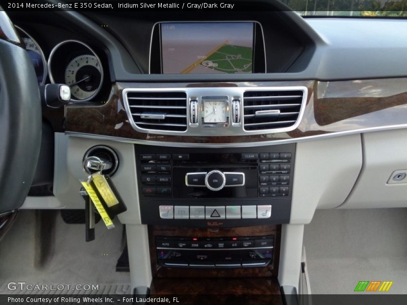 Iridium Silver Metallic / Gray/Dark Gray 2014 Mercedes-Benz E 350 Sedan