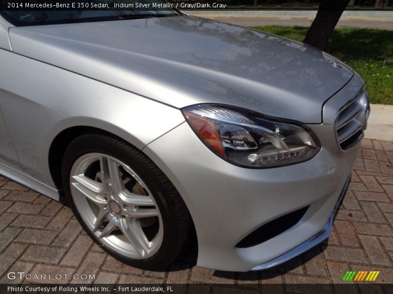 Iridium Silver Metallic / Gray/Dark Gray 2014 Mercedes-Benz E 350 Sedan