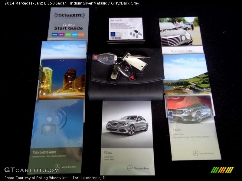 Iridium Silver Metallic / Gray/Dark Gray 2014 Mercedes-Benz E 350 Sedan