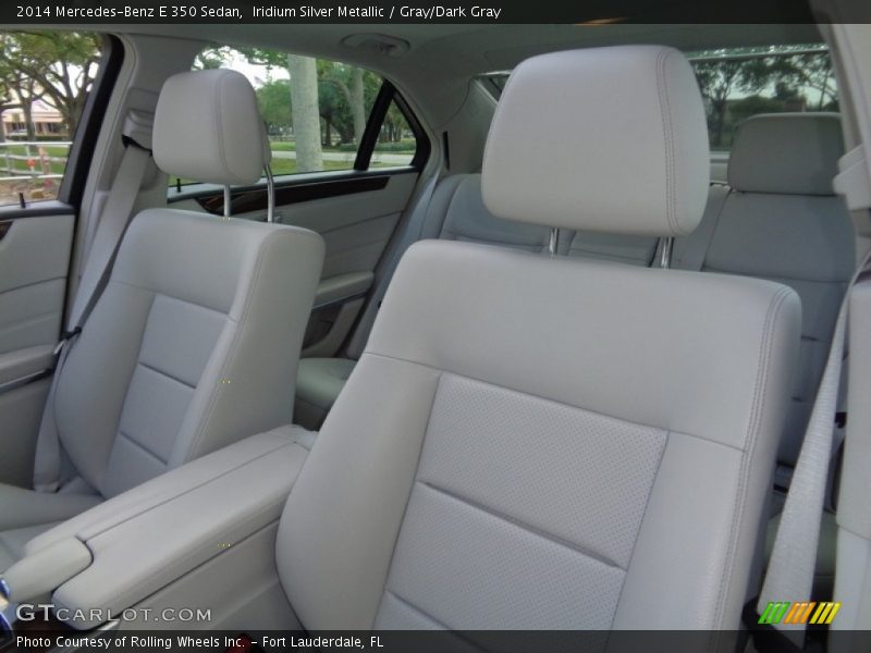 Iridium Silver Metallic / Gray/Dark Gray 2014 Mercedes-Benz E 350 Sedan