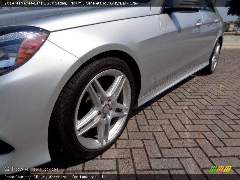 Iridium Silver Metallic / Gray/Dark Gray 2014 Mercedes-Benz E 350 Sedan