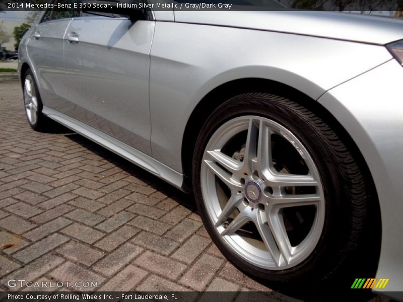 Iridium Silver Metallic / Gray/Dark Gray 2014 Mercedes-Benz E 350 Sedan