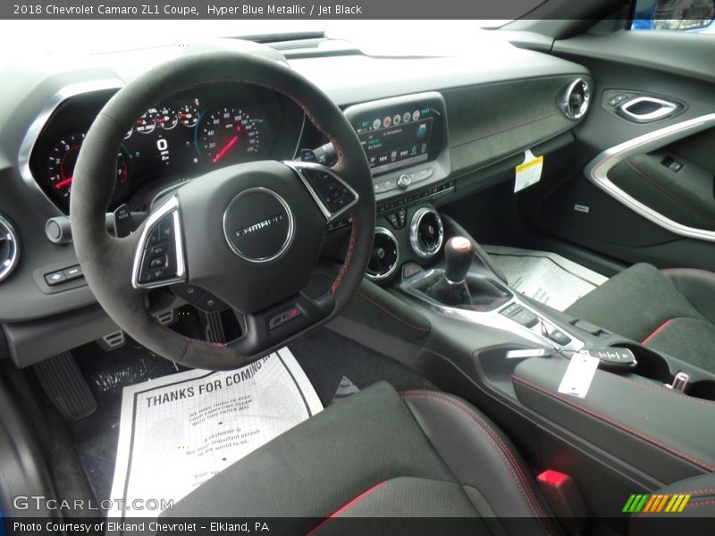 Front Seat of 2018 Camaro ZL1 Coupe