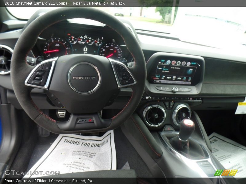 Dashboard of 2018 Camaro ZL1 Coupe