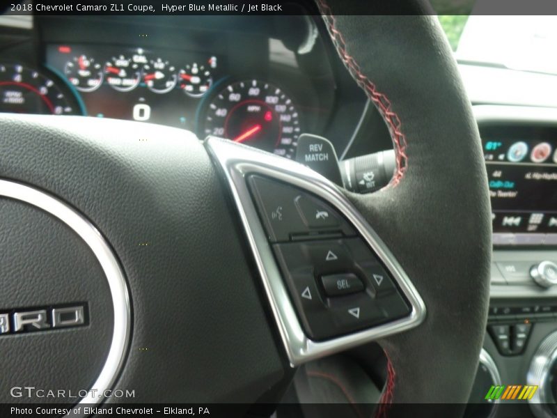 Controls of 2018 Camaro ZL1 Coupe