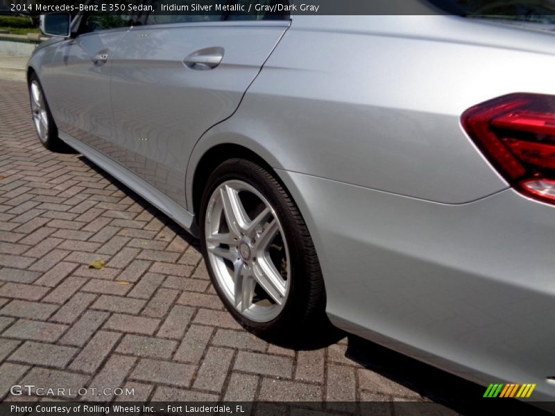 Iridium Silver Metallic / Gray/Dark Gray 2014 Mercedes-Benz E 350 Sedan