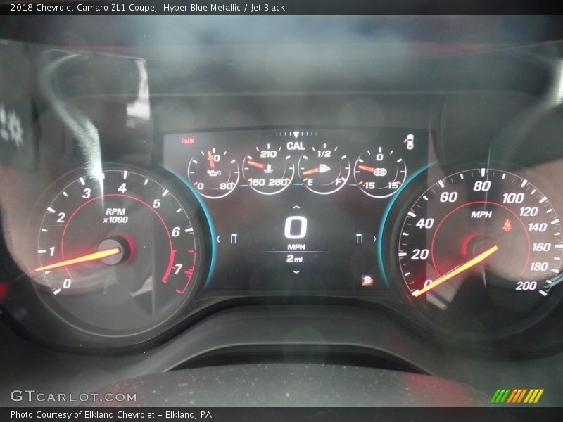  2018 Camaro ZL1 Coupe ZL1 Coupe Gauges