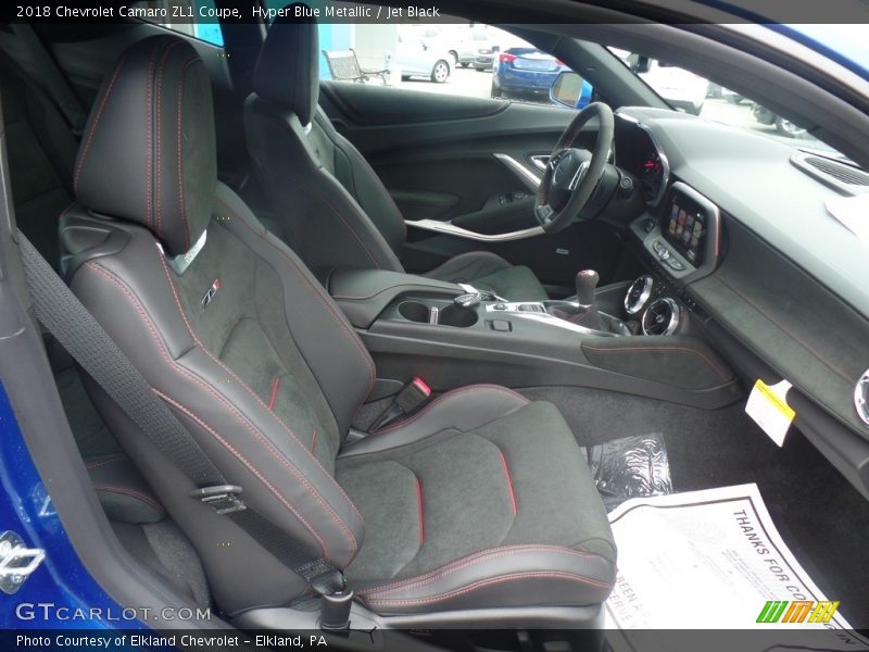 Front Seat of 2018 Camaro ZL1 Coupe