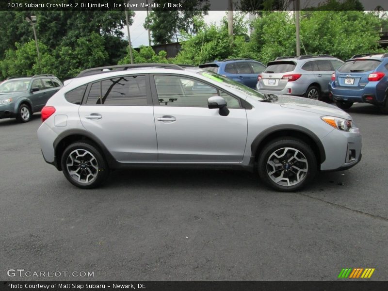 Ice Silver Metallic / Black 2016 Subaru Crosstrek 2.0i Limited