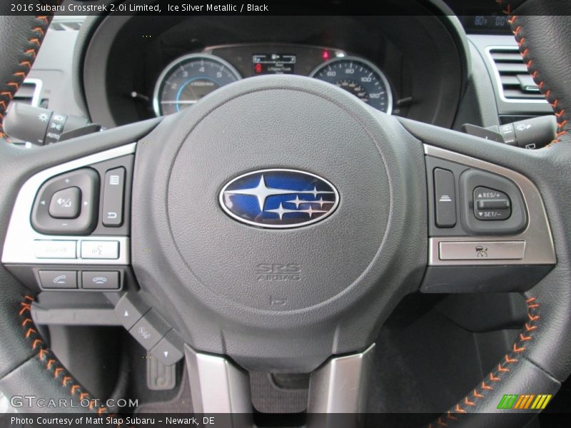 Ice Silver Metallic / Black 2016 Subaru Crosstrek 2.0i Limited