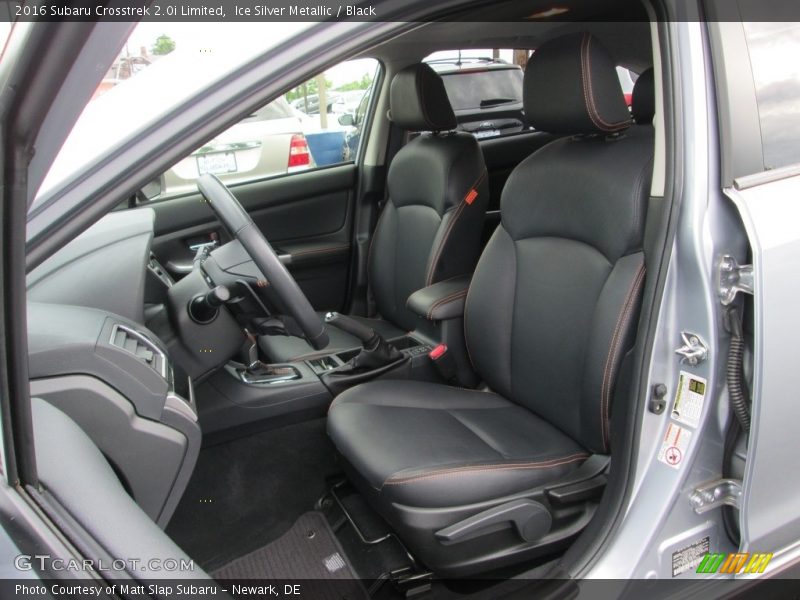 Ice Silver Metallic / Black 2016 Subaru Crosstrek 2.0i Limited
