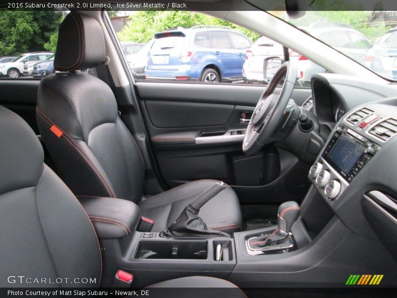 Ice Silver Metallic / Black 2016 Subaru Crosstrek 2.0i Limited