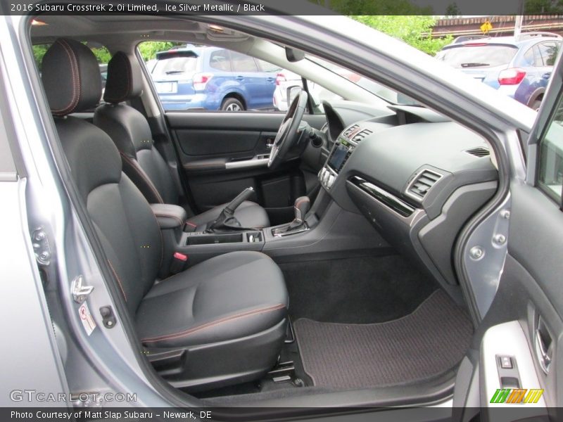 Ice Silver Metallic / Black 2016 Subaru Crosstrek 2.0i Limited