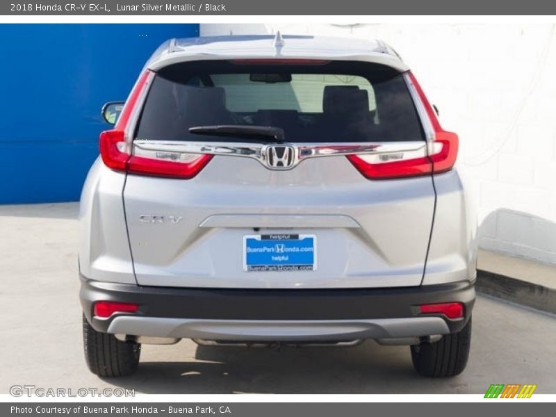 Lunar Silver Metallic / Black 2018 Honda CR-V EX-L