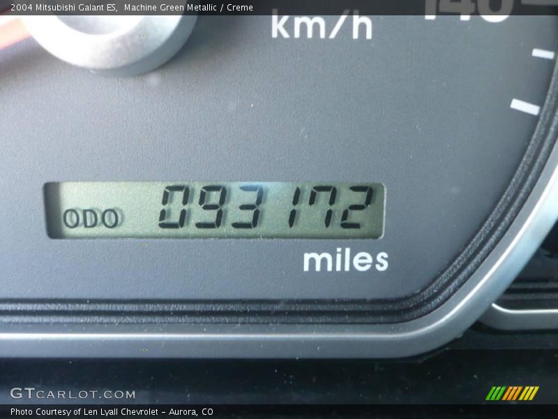 Machine Green Metallic / Creme 2004 Mitsubishi Galant ES