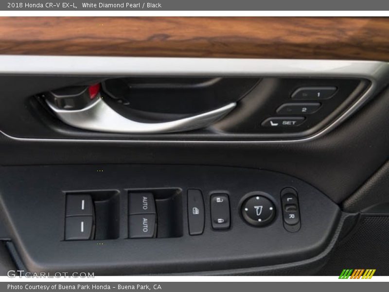 Controls of 2018 CR-V EX-L