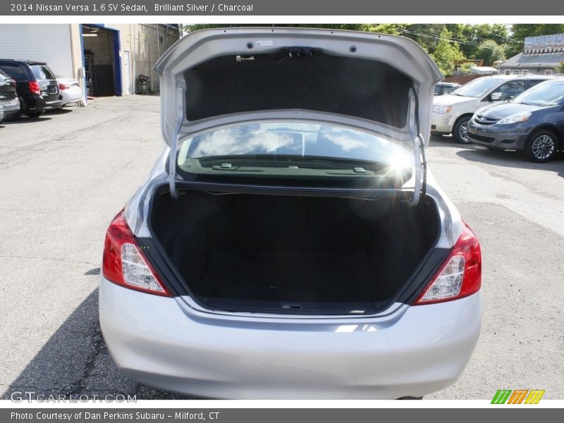 Brilliant Silver / Charcoal 2014 Nissan Versa 1.6 SV Sedan
