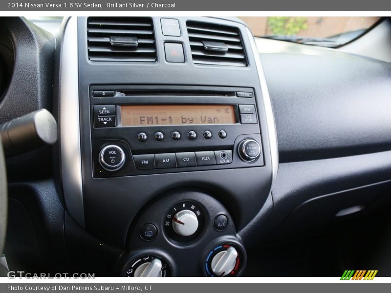 Brilliant Silver / Charcoal 2014 Nissan Versa 1.6 SV Sedan