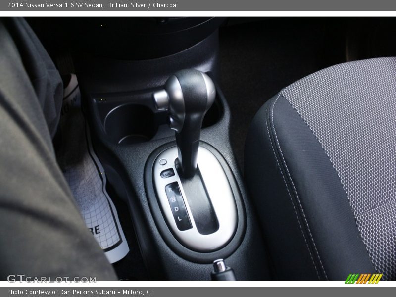 Brilliant Silver / Charcoal 2014 Nissan Versa 1.6 SV Sedan
