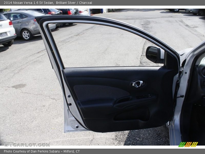 Brilliant Silver / Charcoal 2014 Nissan Versa 1.6 SV Sedan