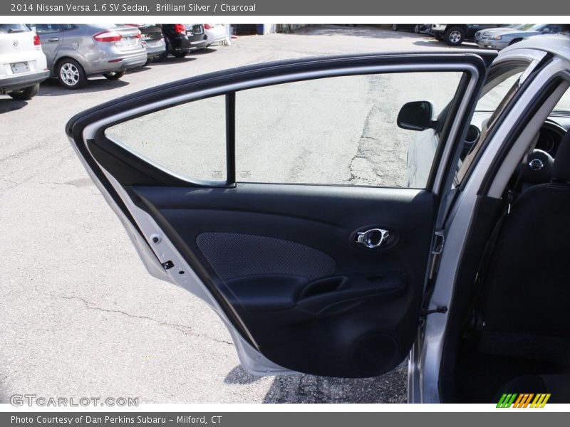 Brilliant Silver / Charcoal 2014 Nissan Versa 1.6 SV Sedan