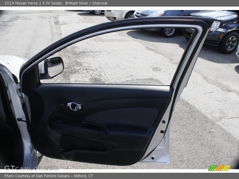 Brilliant Silver / Charcoal 2014 Nissan Versa 1.6 SV Sedan