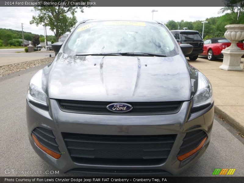 Sterling Gray / Charcoal Black 2014 Ford Escape S