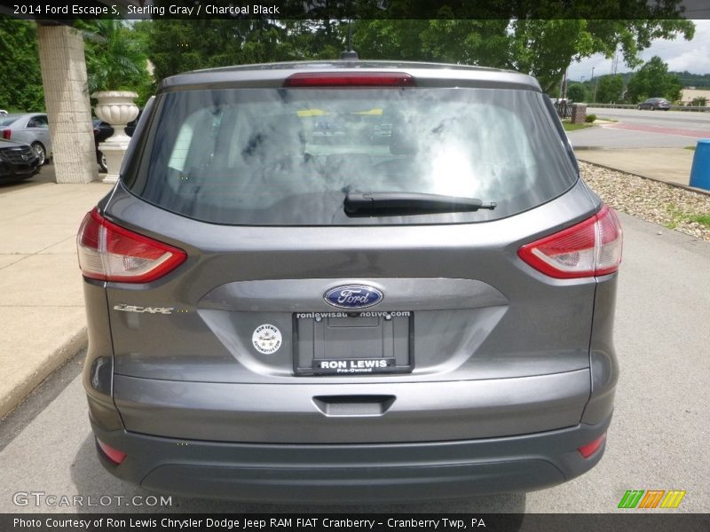 Sterling Gray / Charcoal Black 2014 Ford Escape S