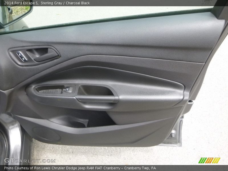 Sterling Gray / Charcoal Black 2014 Ford Escape S