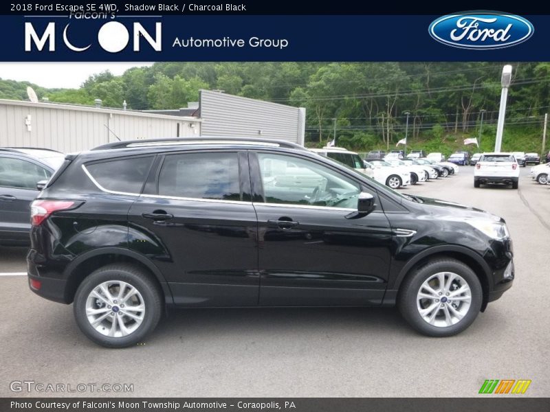 Shadow Black / Charcoal Black 2018 Ford Escape SE 4WD