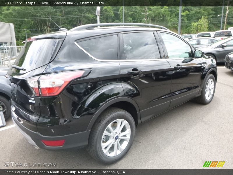 Shadow Black / Charcoal Black 2018 Ford Escape SE 4WD
