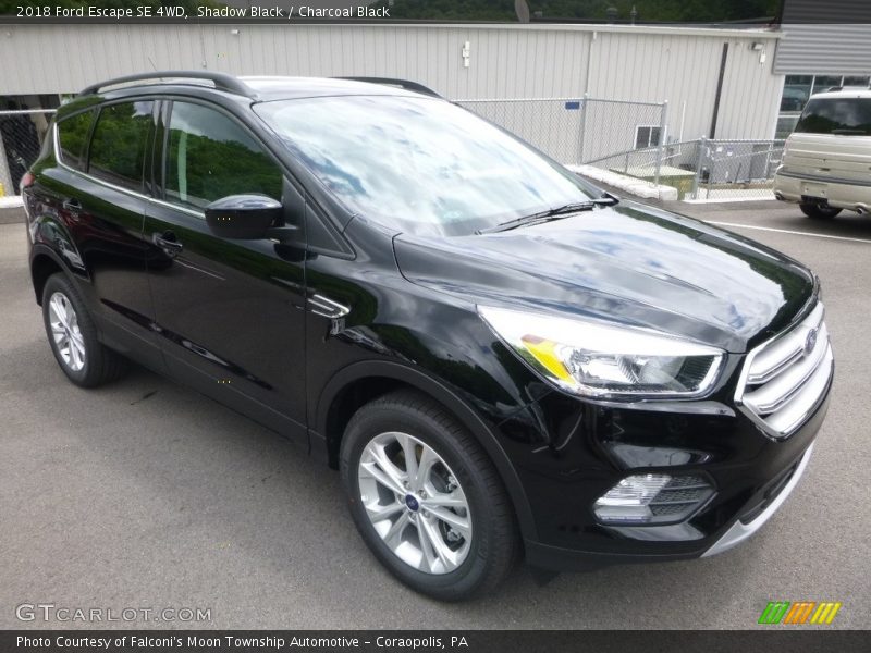Shadow Black / Charcoal Black 2018 Ford Escape SE 4WD